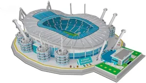 Model (Etihad Stadium) Classic Football Stadium Puzzle$3D Puzzle Soccer Club Venues$3D Paper devastate Model Building Puzzle Kit$ Soccer Stadium Souvenir Gift$Handmade Puzzle Ornaments$Cardboard 
