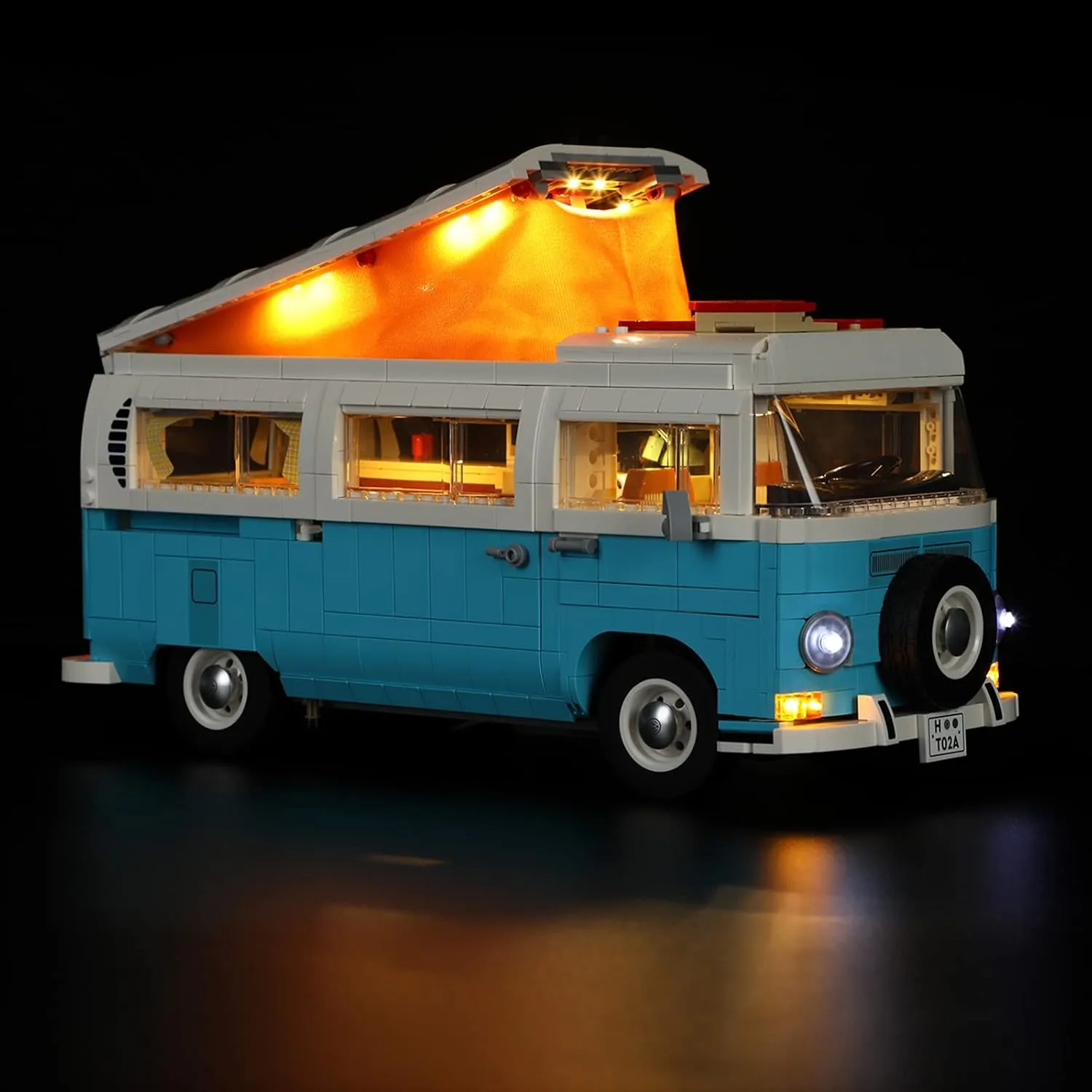 Model - NOT Included The Model Set LIGHTAILING Led intelligence scarf unmistakable Light for 10279 T2 vw Bus Building Blocks 