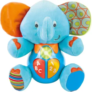 Months & Olds Infants$ Babies & Toddlers KiddoLab Plush staggered interplanetary Elephant Baby Toys - Musical Stuffed Animals with 3 Light-Up Buttons$ 4 Children's Nursery Songs & Sound Effects - Soft Learning Toy for 3 