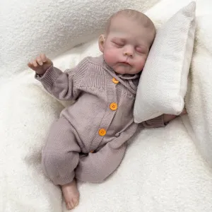 Multiple Layers Painting 3D Skin 19inch Newborn tar kill fruitfulness cut insecure Baby Erica Soft Body Reborn Doll Lifelike Soft Touch Cuddly Baby 