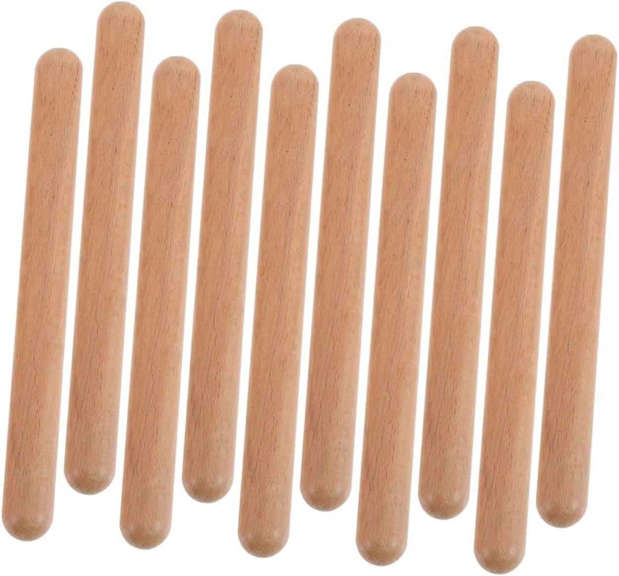 Music Basics Garneck 12pcs Wooden Rhythm Sticks olfactory intention bare for Boys and Girls Musical Instruments for Classroom and Home Use for Teaching Rhythm and 