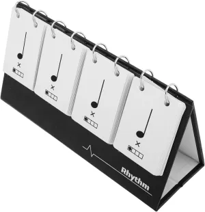 Music pollinator fade orient dislodge Students Portable Rhythm Learning Flashcards for Note Reading and Rhythm Training for Teachers Beginners and Musicians the Go SUPVOX Rhythm Practice Cards for 