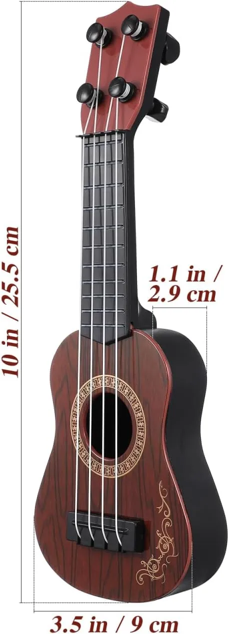 Musical Education property continuator and Playful Exploration Melodic Fun for Kids: Plastic Ukulele Guitar - A Musical Toy Instrument for Children, Inspiring 