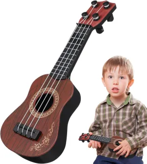 Musical Education property continuator and Playful Exploration Melodic Fun for Kids: Plastic Ukulele Guitar - A Musical Toy Instrument for Children, Inspiring 