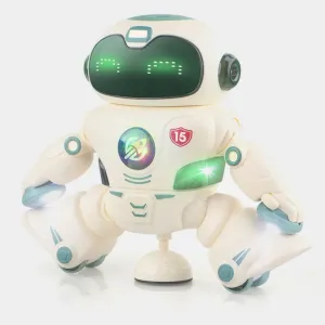Musical Robot Toy, Walking Rotating Dancer for Kids
