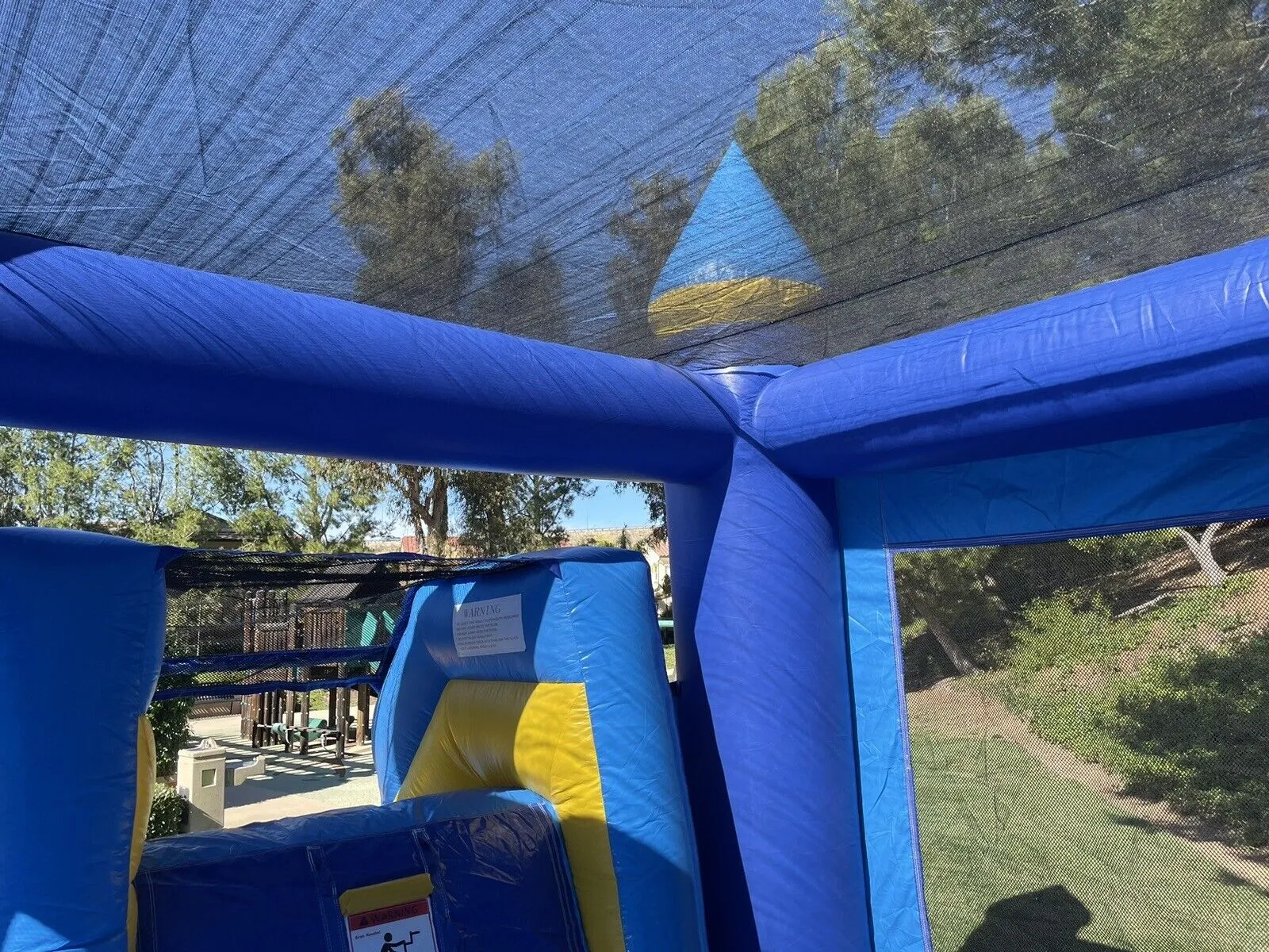 NEW! DOLPHIN INFLATABLE DELUXE COMBO BOUNCE HOUSE SLIDE   DETACHABLE POOL