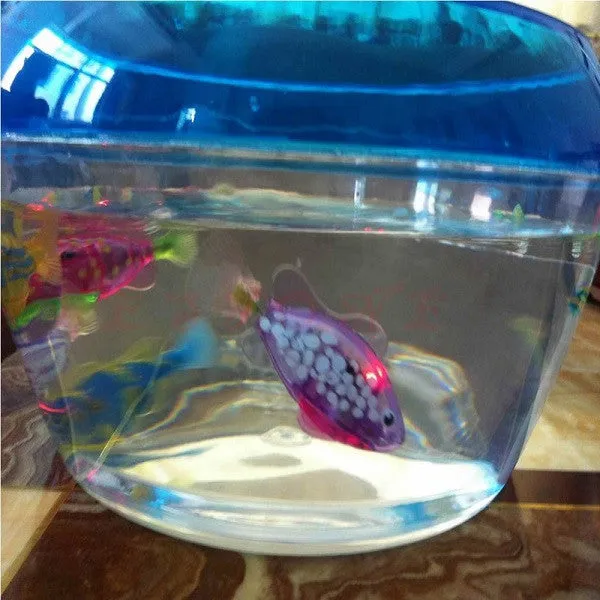 Novel Robotfish Electric Toy Robot Fish with led Emulational Toy Robot Fish-4pcs/set