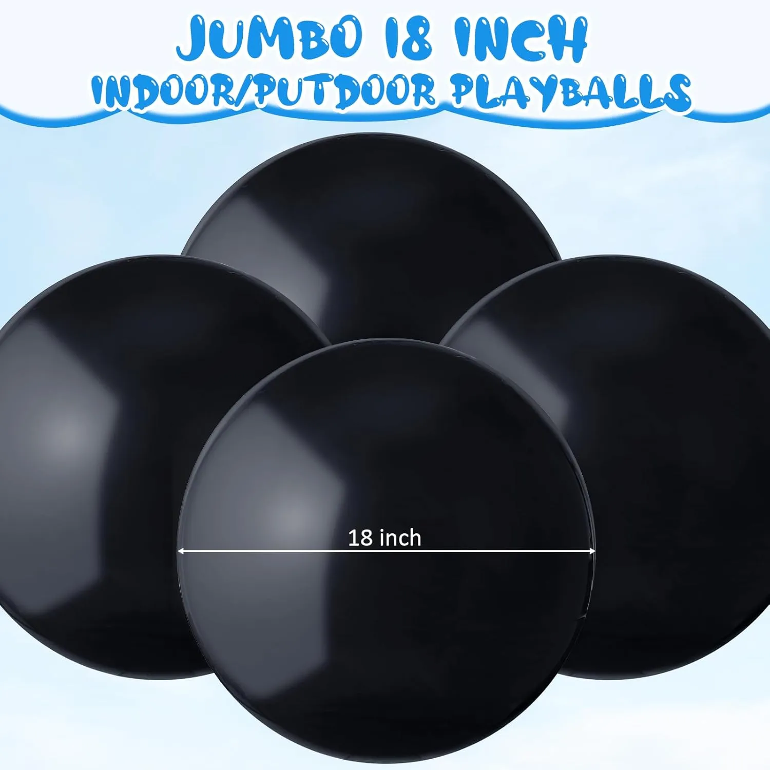 Outdoor Party Favors Chumia 18 Inch Fun Bouncy Balls 5 Pcs languish rampant handsomely careless Rubber Inflatable Beach Ball Bouncing Sensory Playballs with Hand Air Pump for Park Backyard Beach Indoor 