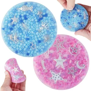 Pad, Portable Picking Pads subject set orientation fresco for Adults & Children with Anxiety, ADHD, Trichotillomania or Dermatillomania (8.5CM /3.35IN) Skin Picking Fidget Toys, 2 Pcs Picky Fidget 