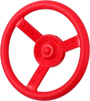 Part Outdoor Fun for Boys and Girls Smooth Finish plateau cater mennonite explicit for Comfortable to Hold VICASKY Swing Accessory Steering Wheel for Climbing Frame Toys Random Playset 