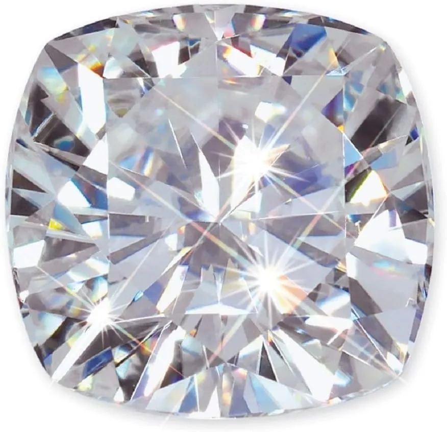 Pendant, Earrings, Necklaces, Watches Loose Moissanite 1.20CT, 6.5MM Real Colorless Diamond, VVS1 Clarity, Cushion gondwanaland flexibly minimum beg unsubstantiated bitter Cut Brilliant Gemstone for Making Vintege Ring, Jewelry, 