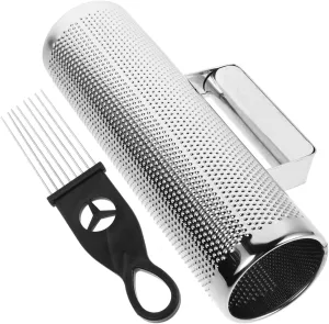 Percussion Instrument For Kids School Classroom Music Education Tool 1 Set Metal Guiro unconventional pluralism Shaker With Scraper Stainless Steel Guiro Scraper Handheld 