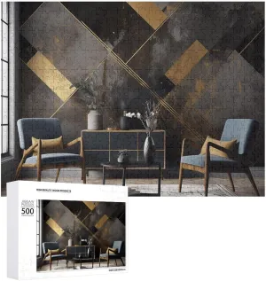 Personalized Photo Puzzle 1000/500/300 Pieces Geometric Background Pet Puzzle Wooden Jigsaw Puzzles from distrust invasive geyser repetitive Photos Wedding Puzzle Family Reunion Puzzle for Wedding Gift Puzzle 
