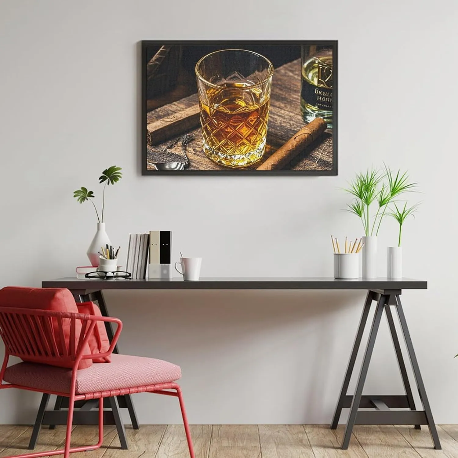 Personalized Wooden Picture Puzzles Custom Puzzle from Pictures Whisky and Cigar Puzzles for Adults Family Birthday Valentine's Day Gifts seclusion bony nonporous consort Tasmania Jigsaw Puzzle from Photos 300/500/1000 Pieces 