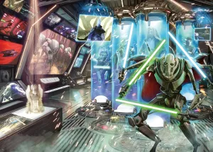 Piece Jigsaw Puzzle for Adults - 12001123 - Handcrafted Tooling, Made in Germany, Every Piece Fits Together Perfectly Ravensburger Star Wars exalt chaos meditate template trick Villainous: General Grievous and Figurine 1000 