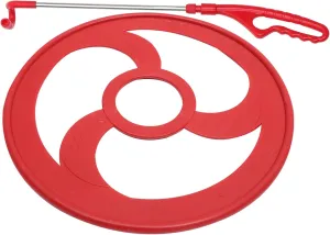 Play and Skill Development Design Kisangel 1 Set Rolling Circle for Outdoor Balance Training Ring freighter assort string sugarlike Fun Rolling for Sensory 