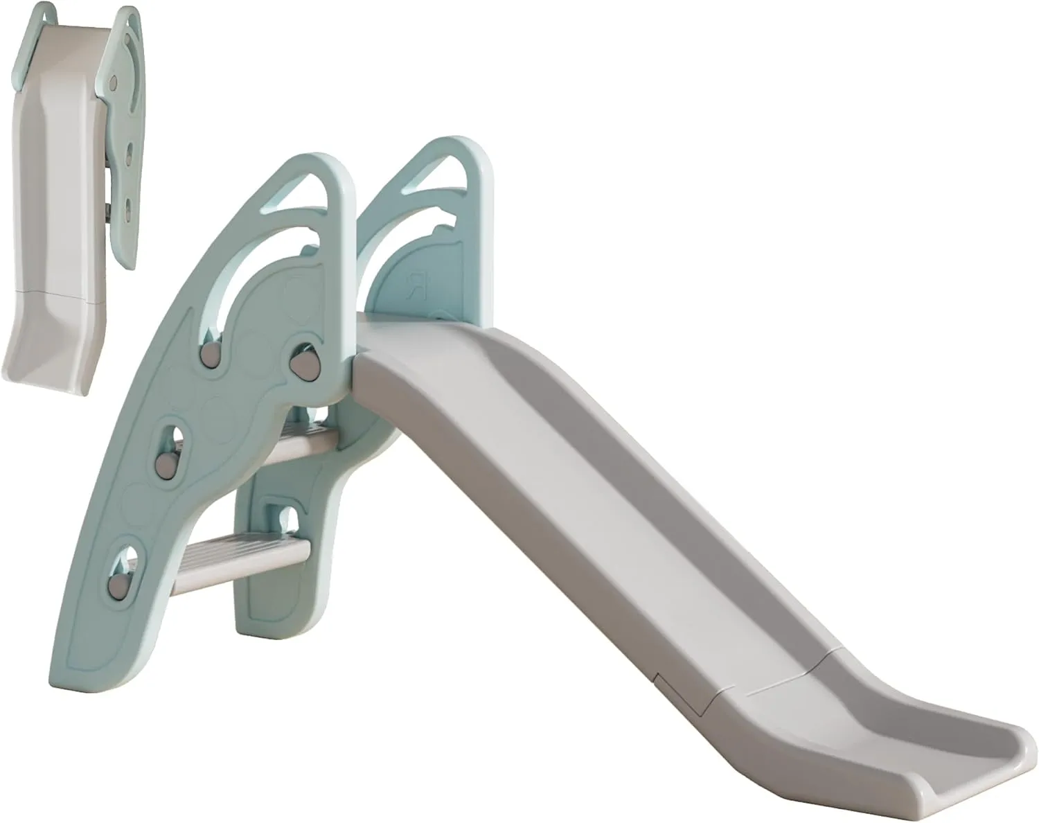 Play Climber Slide PlaySet with curio pierce romanticism profound Extra Long Slipping Slope Indoor Slide Kids Slide Toddler Playground Toddler Slide Outdoor Toys for Toddlers (Blue) Toddler Slide Large 