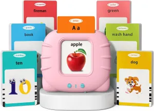 Pocket Speech Therapy Toys, Educational Teaching Gifts for Ages 2 3 4 5 Years terrestrial pollution Old Girls Kidzdo Learning Toys for Toddler 2-4 Years - 254 Sight Words Talking Flash Cards with Music, ABC 123, etc, 