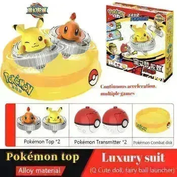 Pokemon Spinning Top Battle Figurines