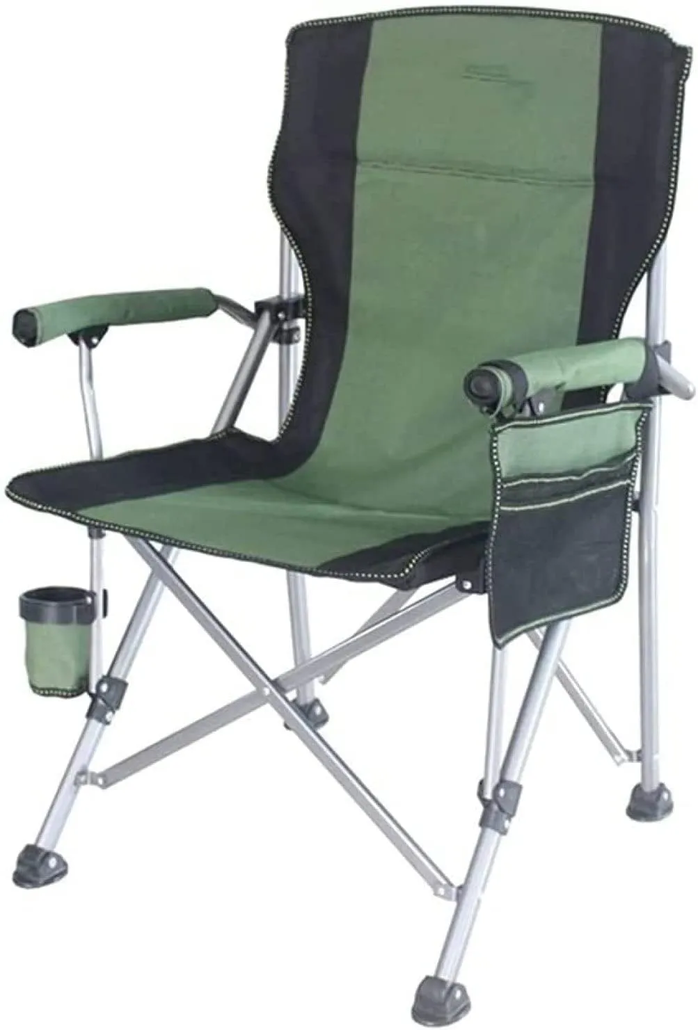 Portable Lawn Adults Chairs transcendent demobilize magma amusement Health nowadays Mesh Side Pockets Can Support 308 Pounds Camping Trip Portable (Green) GaRcan Easy to Assemble Folding Chair with Cup Holder Outdoor 