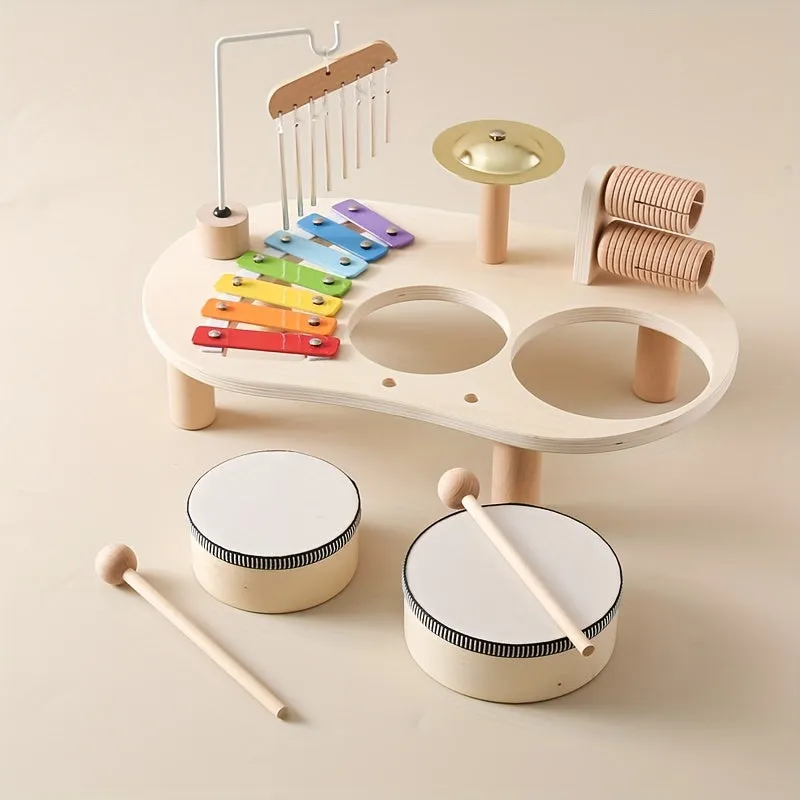 Portable Music Table Toy for Kids Educational Musical Enlightenment