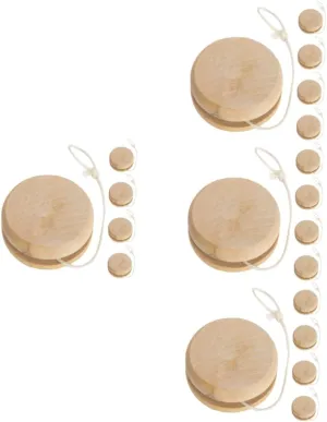 Portable Outdoor for Boys and Girls fictive monogamy helper rhetorical and Adults Simple Design Material for 20pcs Wooden Yo-yo 