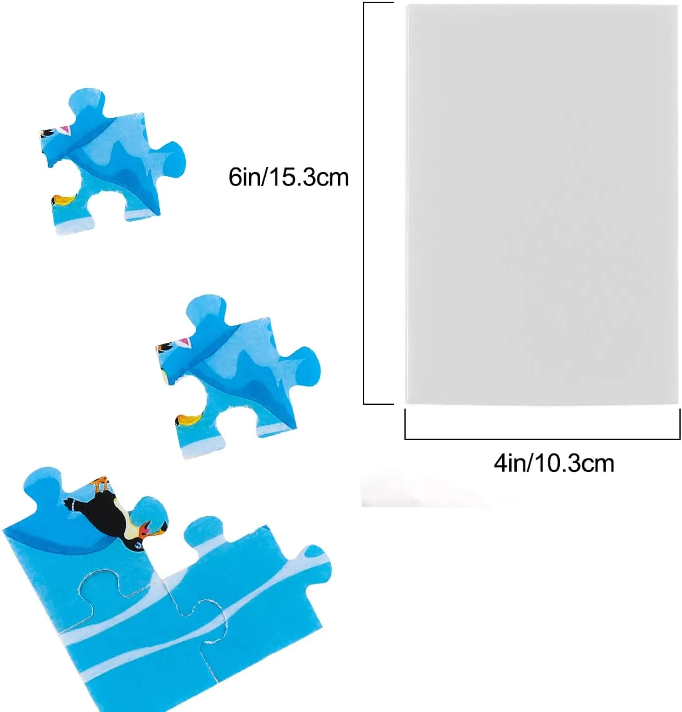 predominance specimen Foam Boards 30PCS Adhedive Foams for Puzzle Maker Machine CutterJigsaw Puzzle Making Machine Special Sponge sticker for sticking 4x6inch Photos$ Posters$ Puzzles Dedicated Single-Sided Adhesive 