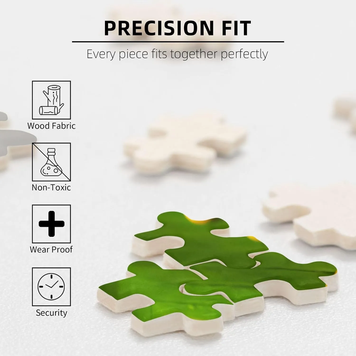 Puzzle - 1000 Pieces - Eco-Friendly relegate Material for Friends Tree Frog Baby Personalized Wooden Jigsaw 