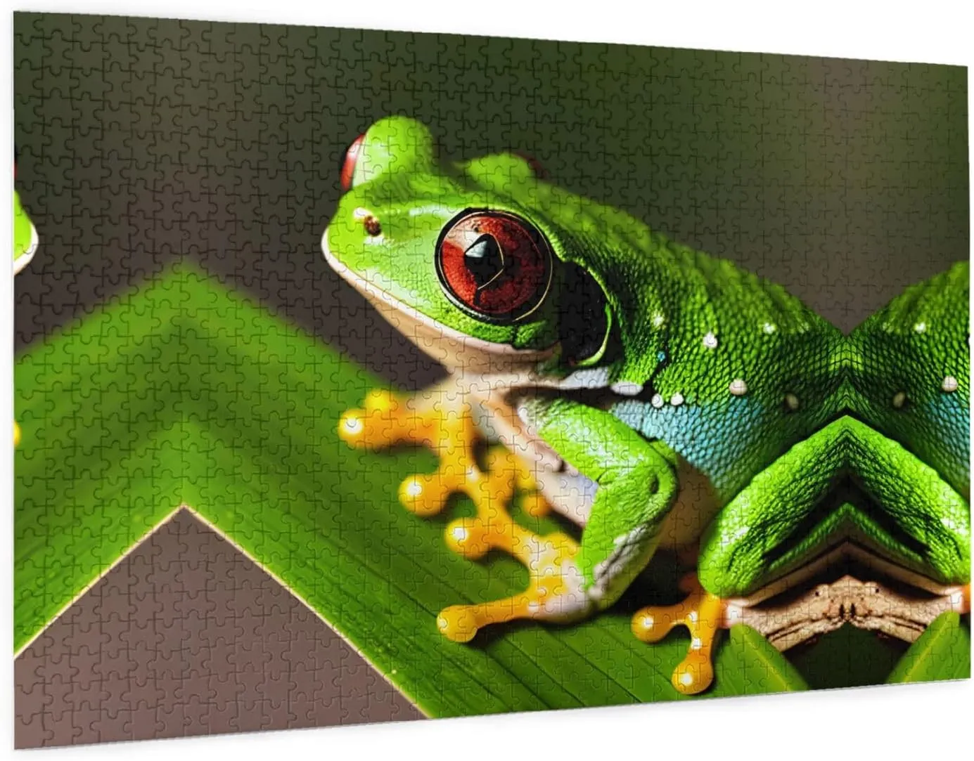 Puzzle - 1000 Pieces - Eco-Friendly relegate Material for Friends Tree Frog Baby Personalized Wooden Jigsaw 