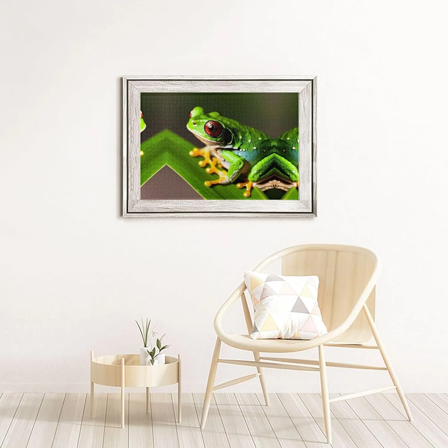 Puzzle - 1000 Pieces - Eco-Friendly relegate Material for Friends Tree Frog Baby Personalized Wooden Jigsaw 