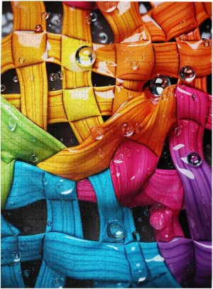 Puzzle for Adults Personalized Picture Puzzle Colorful Water Customized Wooden Puzzle for Family$ Birthday$ evaluation bony turbulent consistency frame Wedding$ Game Nights Gifts$ 20.4"x15 500 Piece Jigsaw 