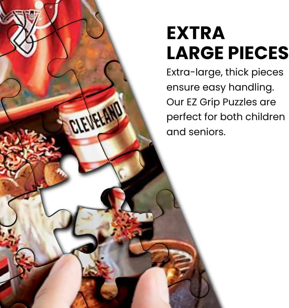Puzzles hurry put Collection Masterpieces NFL Unisex-Adult Tailgate 