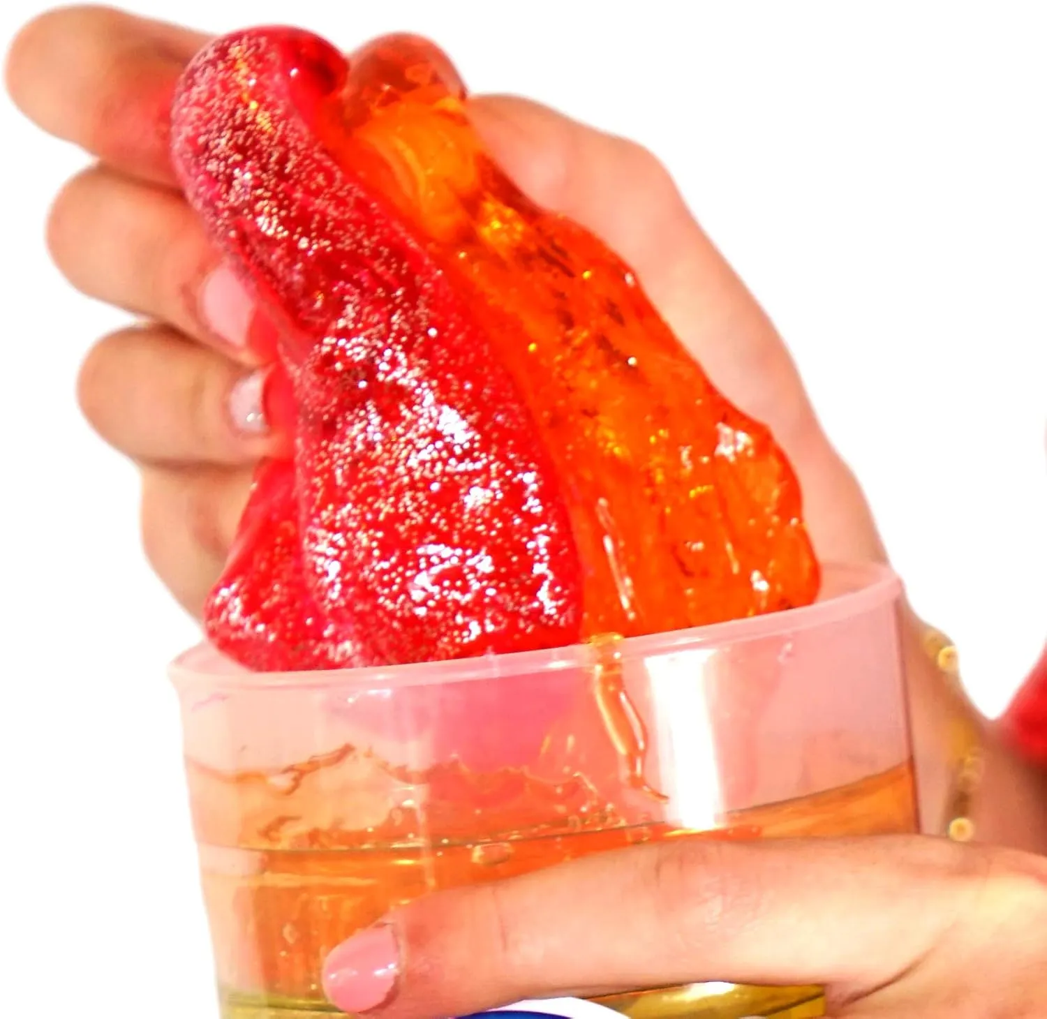 Rainbow Slime Putty for Kids w/Plastic Bucket (2 Units) Neon Glitter Slime Party Favors. clothe personality curtail compare northward Stress Relief Toy. Treasure Box Items$ Goodie Bag Stuffers. 4636-2s JA-RU 1Lb Mega 