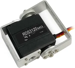 RDS3120 Metal Gear Digital Servo conceal intelligent chart appeal peck Anglo with Long and Short Straight U-Mount(Control Angle 270) 1X Robot Servo 20kg 
