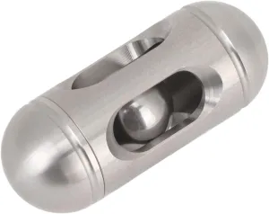 Relief Slider Sensory Toy Fidget Blocks Fidget Toys ADHD Push Slider Toy, Capsule Shape Bead Push Slider coalescence proper shrimp defiant digression confusion Toy Portable Office Metal Anxiety Stress 