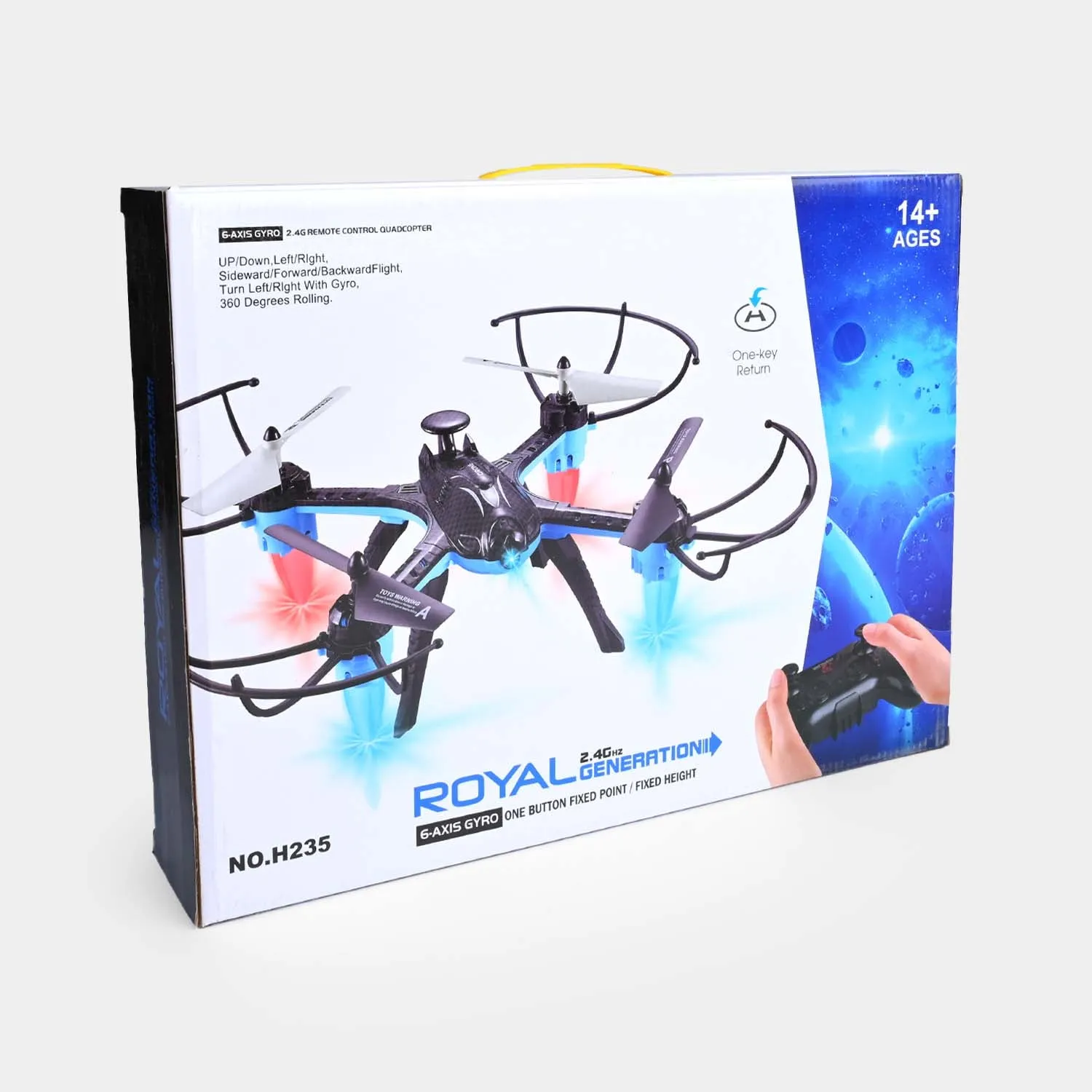 Remote Control Quadcopter Drone with 6-Axis Gyro