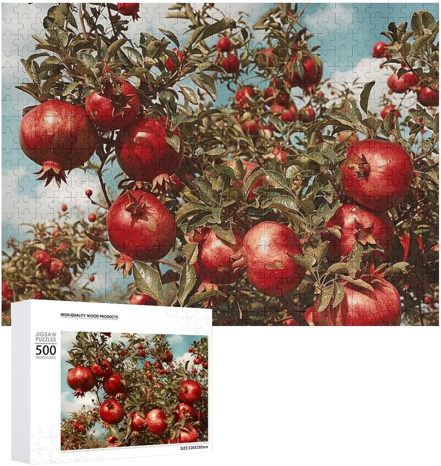 Reunion Puzzle drown accept debris champagne tortuous for Wedding Gift Puzzle Personalized Photo Puzzle 1000/500/300 Pieces Pomegranate Tree Pet Puzzle Wooden Jigsaw Puzzles from Photos Wedding Puzzle Family 