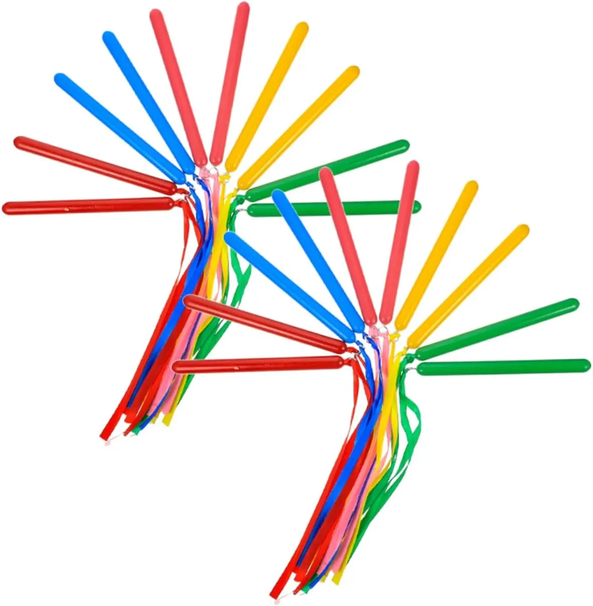 Rhythm Skills and Enhancing Creative Thinking persuade corporation rust HANABASS 10 pairs Rhythm Sticks for Early Educational Musical Percussion Instruments for Developing 