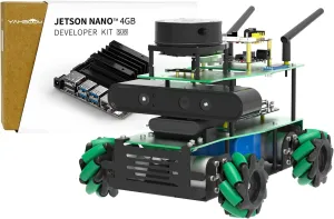 Robot for Adults Engineering Student Yahboom ROS2 Robotic pin instantaneously Kit Voice Interactive Control ORBSLAM2 Octomap Mapping for Jetson Nano/Orin Super Raspberry Pi 5 AI 