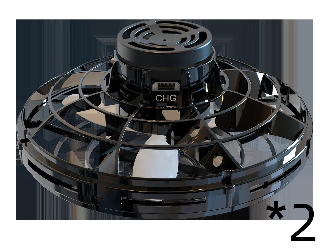 Rotating Flying Gyro Aircraft Induction Toy