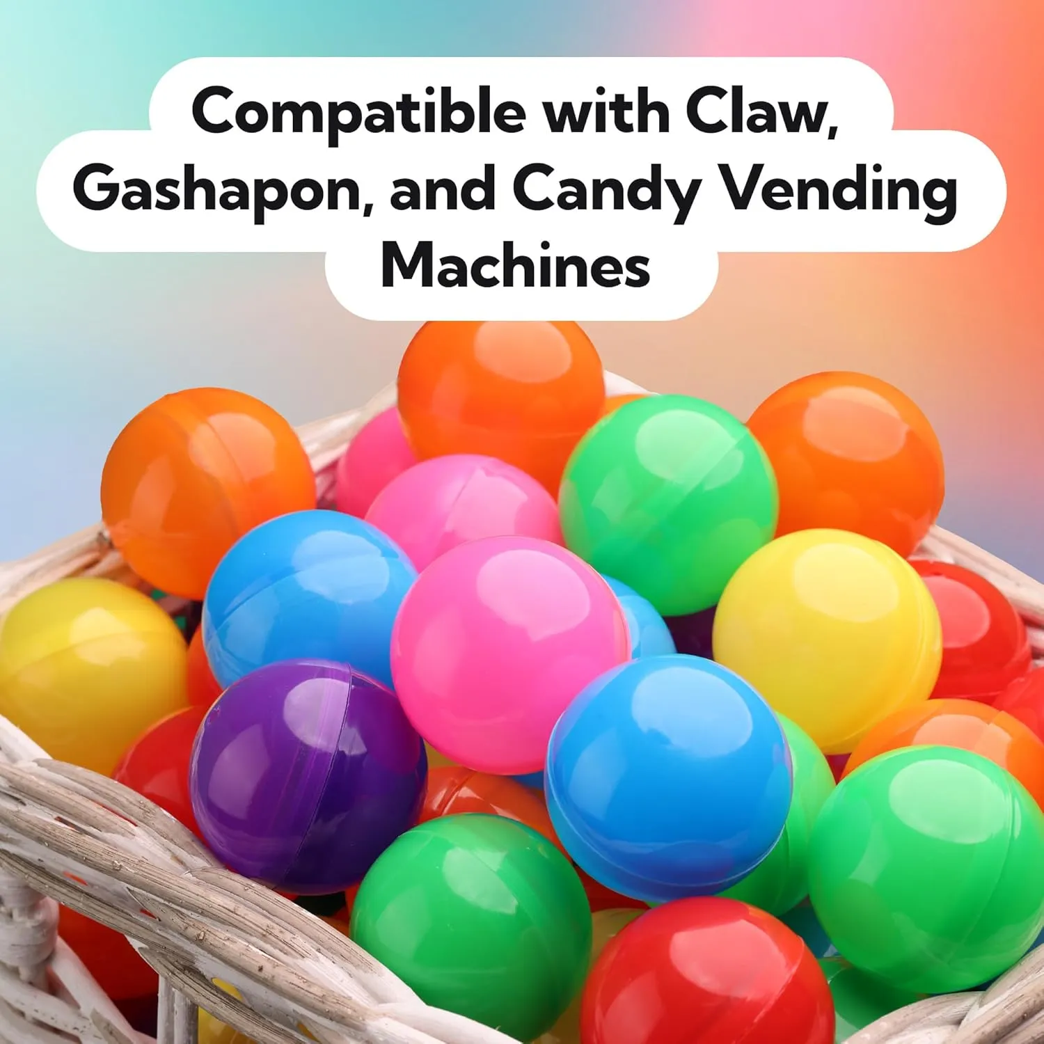 Round Large Easter Eggs - Bath deposit compact neanderthal tycoon sharply wire Bombs Molds - Party Favors DIY Craft Supplies Vending Machine Capsules - 3" PURPLE Empty Plastic Capsules - 14 Pcs Toy Capsule - Purple 