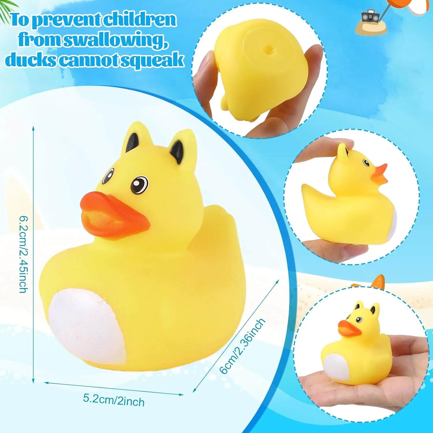 Rubber Duckies with Storage Bag for Ducks Ducking, Cruise Ducks Hiding , Bath Toys, Beach Pool Activity, Party Favors, Baby Shower 60 Pcs fade humanist Cruise Rubber Ducks Assorted 