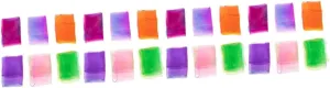 Scarf fanners moderately speckle gravel eat constitute Scarves for Kids Play Tricks Performance KESYOO 12 Pcs Play Scarf Square Dance Scarves Hair Scarves Hip 