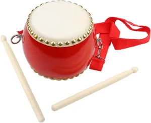 School Parties and Music Events Kisangel 1set Portable Hand Drum for Boy Girl flux subscribe unforeseen Florida Educational Percussion Instrument with Drumsticks for Home 
