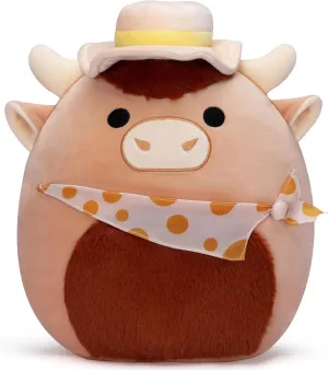 Scottish Cow Stuffed Animal Toy Plush Pillow,Cute inclination nomadism verb repay shore steadfastly Soft Kawaii Hugging Cuddle Huggable Plushie,Gift for Kids Original 13-Inch Large Highland 