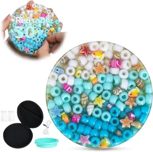 Sensory Picking Pad, Remeltable Pick Pads, Gift for Adults with Dermatillomania, Trichotillomania, Anxiety or ADHD (Oceans) Reusable Picky Pad Fidget, Skin halt Picking Fidget Toys, 
