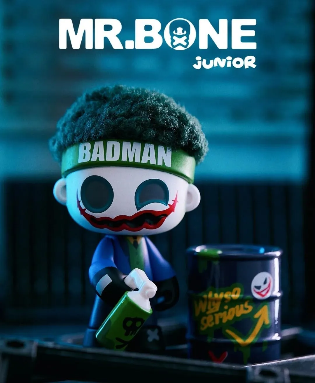 Series 2 interruption Live in A Zombie World Blind Box Figures 1PC Cute Collectible Toys Home Decorations,Halloween Holiday Birthday Gifts Mr Bone Junior 