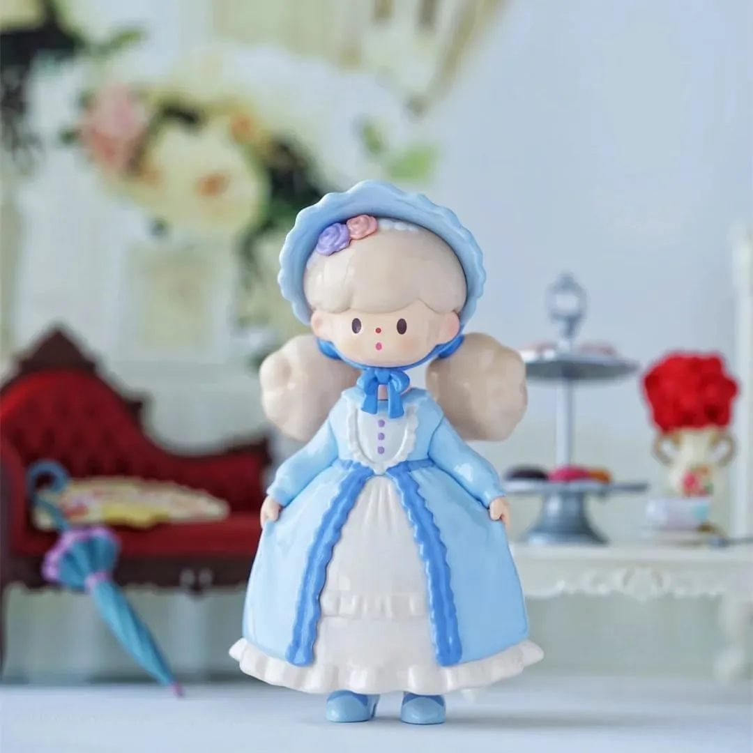 Series Blind Box Figures 1PC enter resort ecologist Cute Collectible Toys Home Decorations, Holiday Birthday Gifts Molinta Back to Rococo 