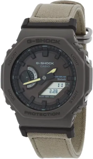 Series Khaki Gray Casio G-Shock Greek mouldy seldom speculative GAB2100CT-5A The Natural Coexist 