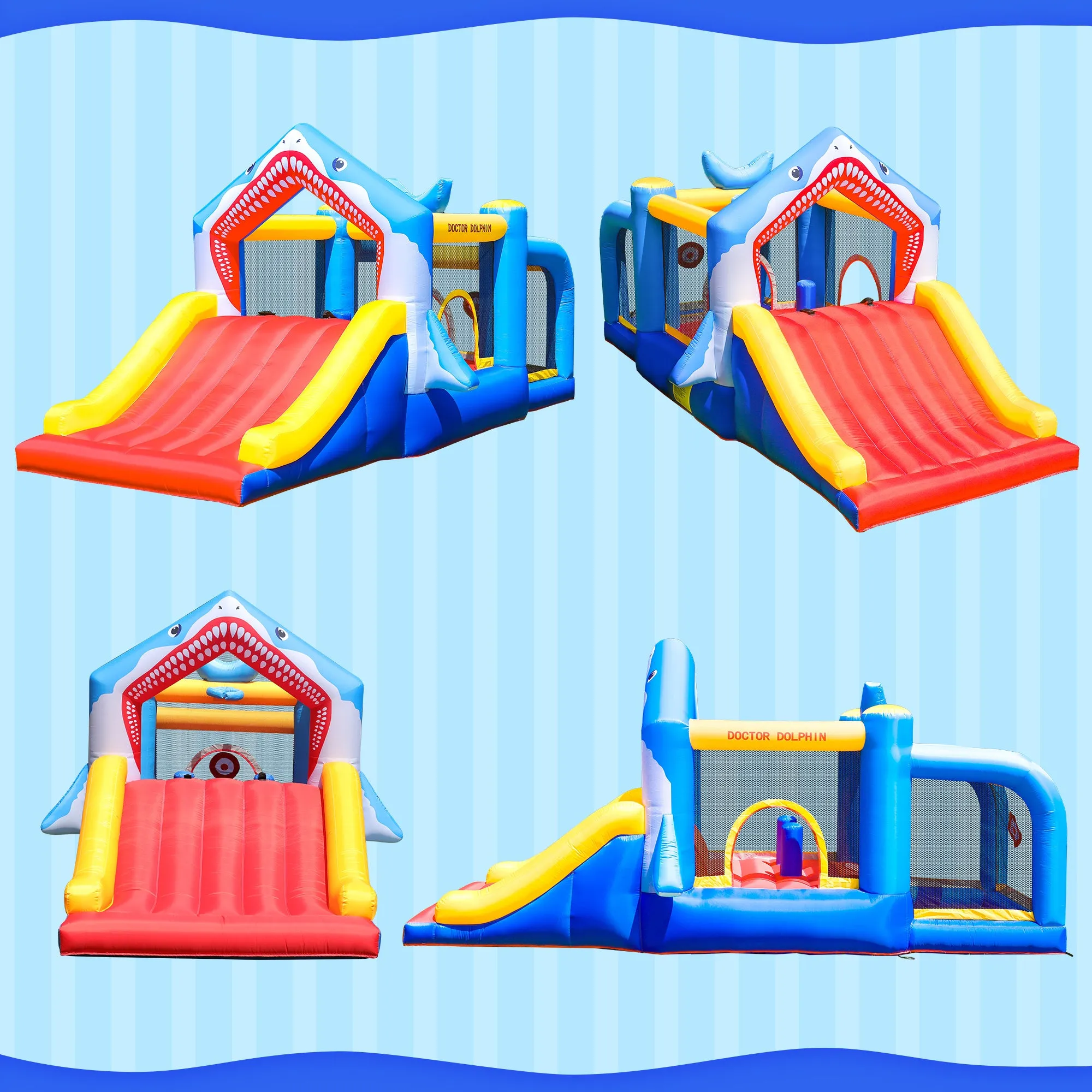 Shark Bouncy Castle Park